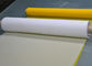 Malha personalizada da tela da impressão da tela 74 polegadas para a eletrônica, cor branca/amarelo