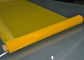 Rolo amarelo 62&quot; da malha da impressão da tela de matéria têxtil largura sem o tratamento de superfície